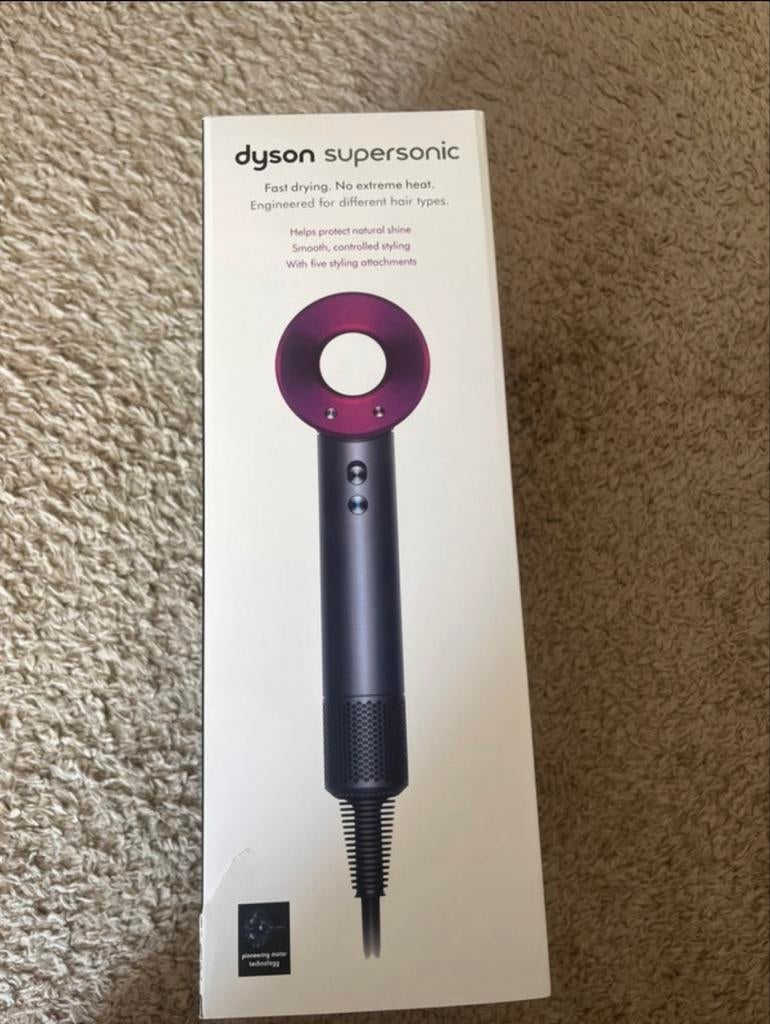 Dyson Supersonic Föhn met Opzetstukken - Zo goed als nieuw, Ophalen of Verzenden, Zo goed als nieuw