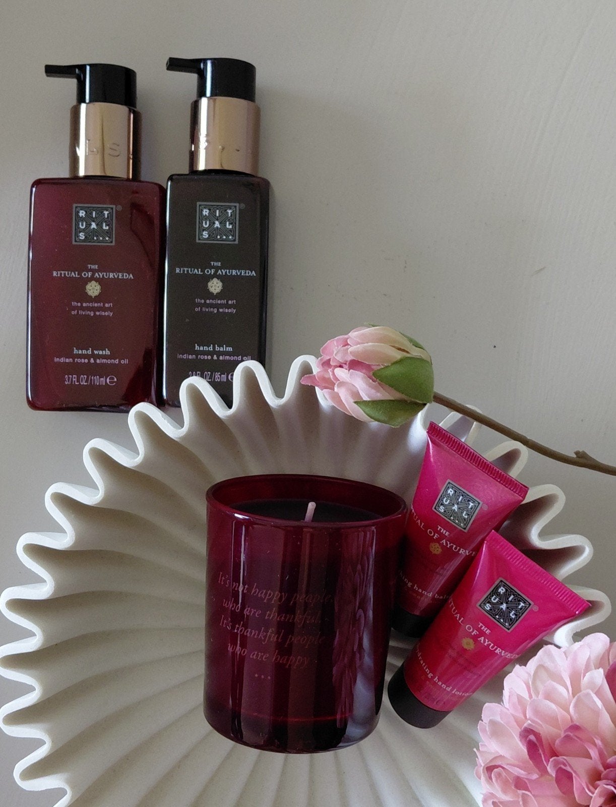 Rituals  Ayurveda Set  mini kitchenset, kaars & handcrème, Ophalen of Verzenden, Nieuw, Overige typen
