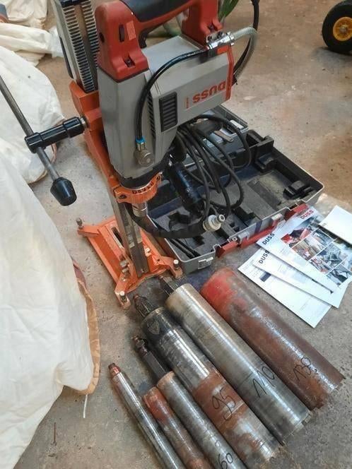 Duss diamantboormachine Dia 303w incl statief boren, Ophalen, 600 watt of meer, Zo goed als nieuw, Variabele snelheid