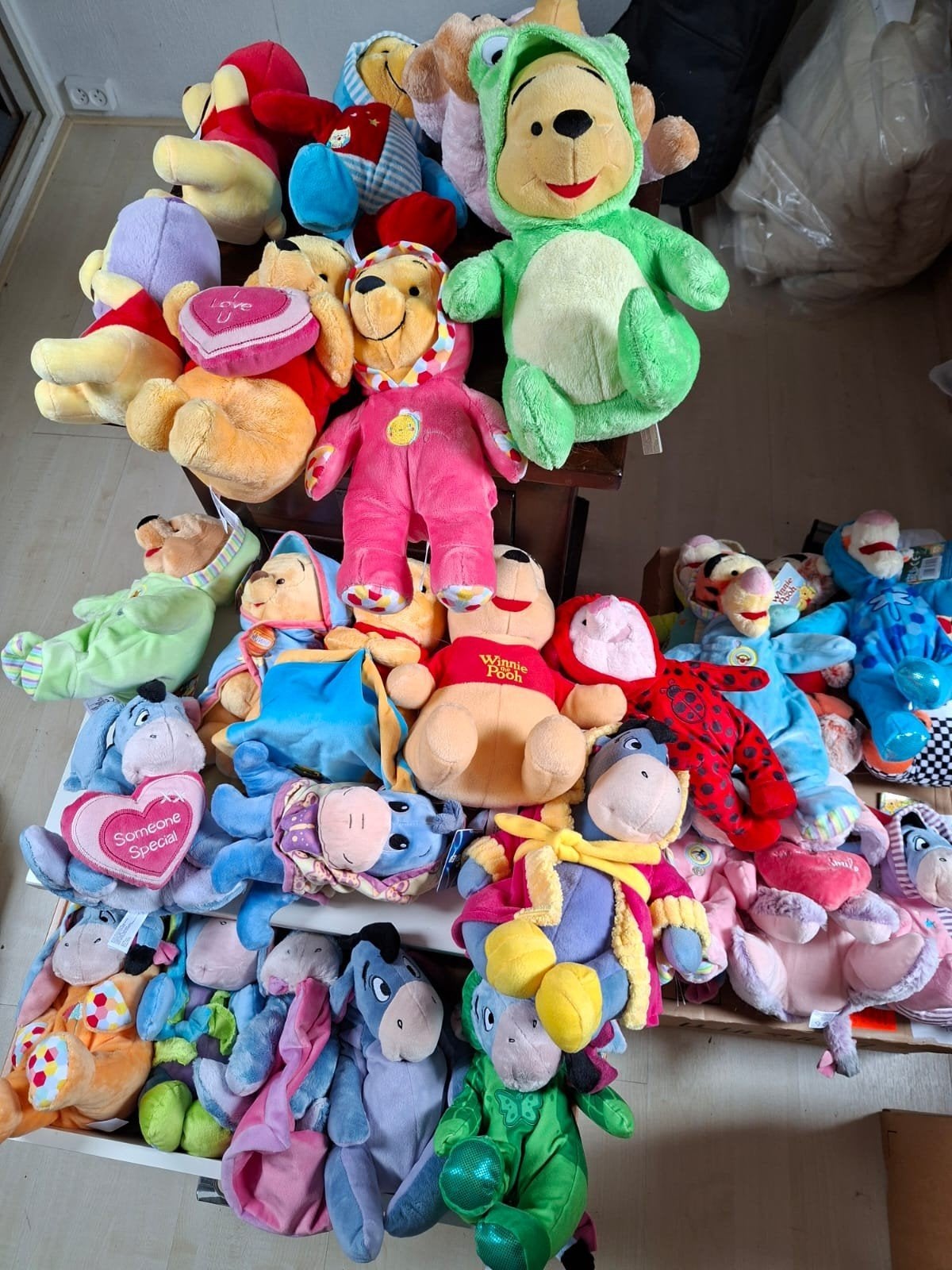 29 knuffels! Winnie the Pooh, Ophalen, Zo goed als nieuw, Overige typen