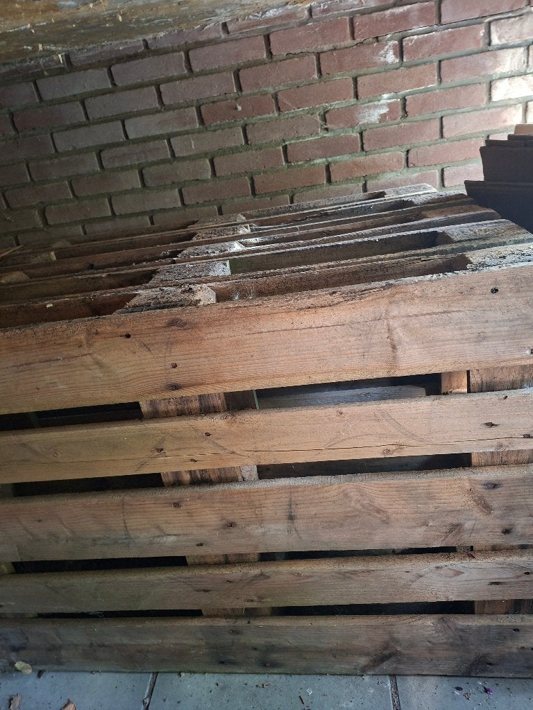 EURO pallets! 6 stuks, Ophalen, Gebruikt, 25 tot 50 mm, Pallet