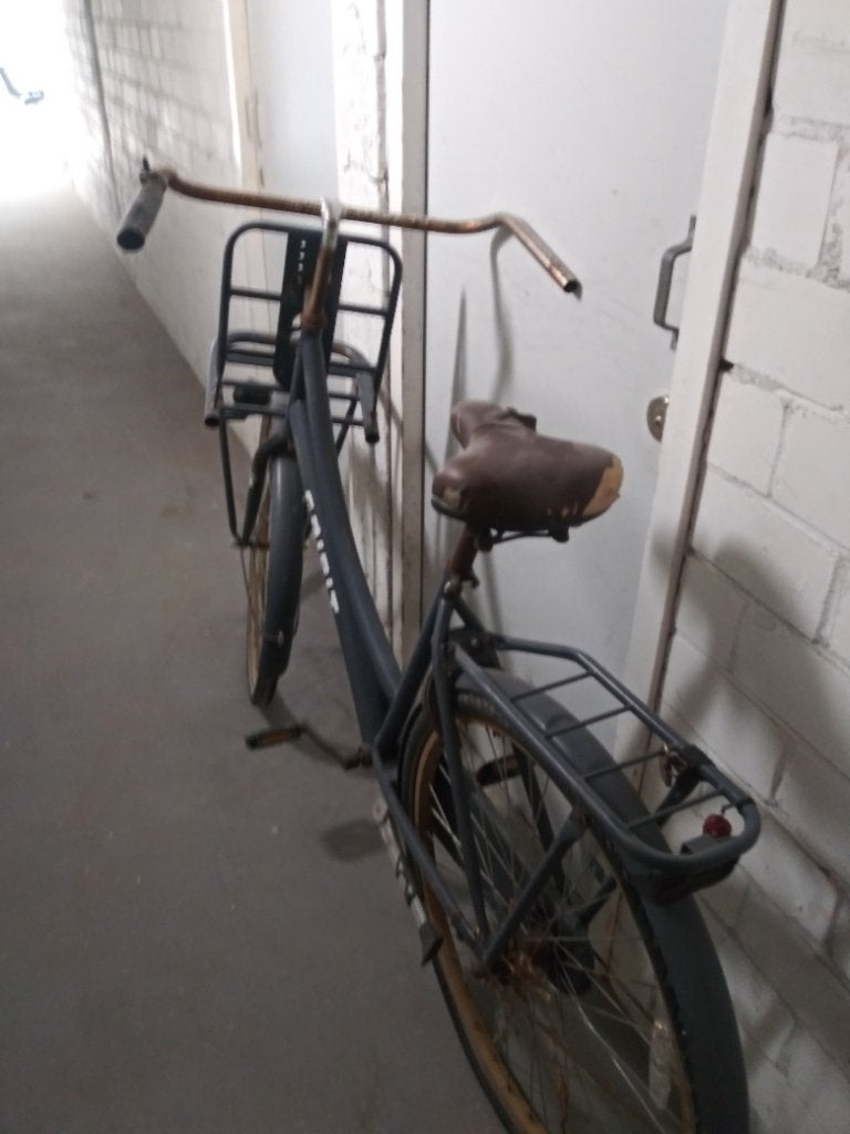 Simpele rydenende Dames fiets meg rekje, Fietsen en Brommers, Fietsen | Dames | Damesfietsen, Terugtraprem, Ophalen, Overige merken