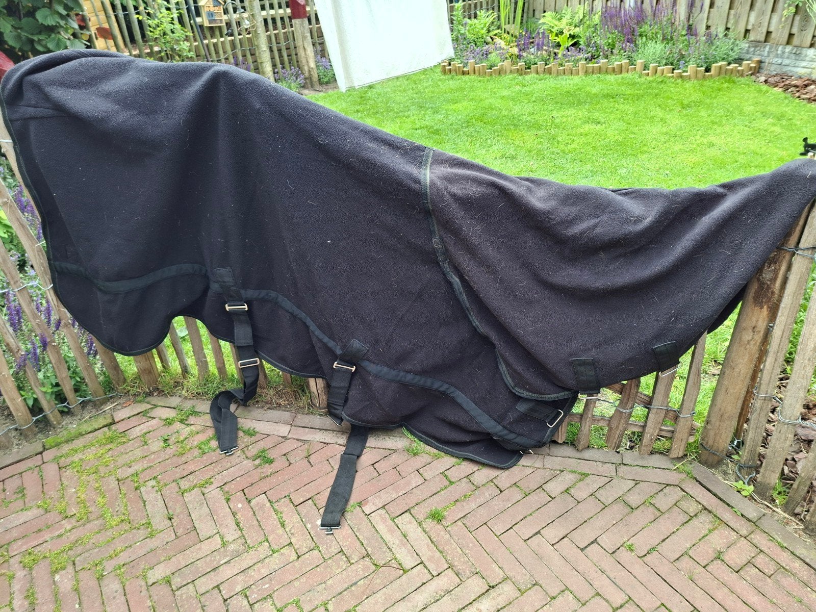 Zweetdeken Harrys Horse met oprolbare hals, Ophalen, Zo goed als nieuw