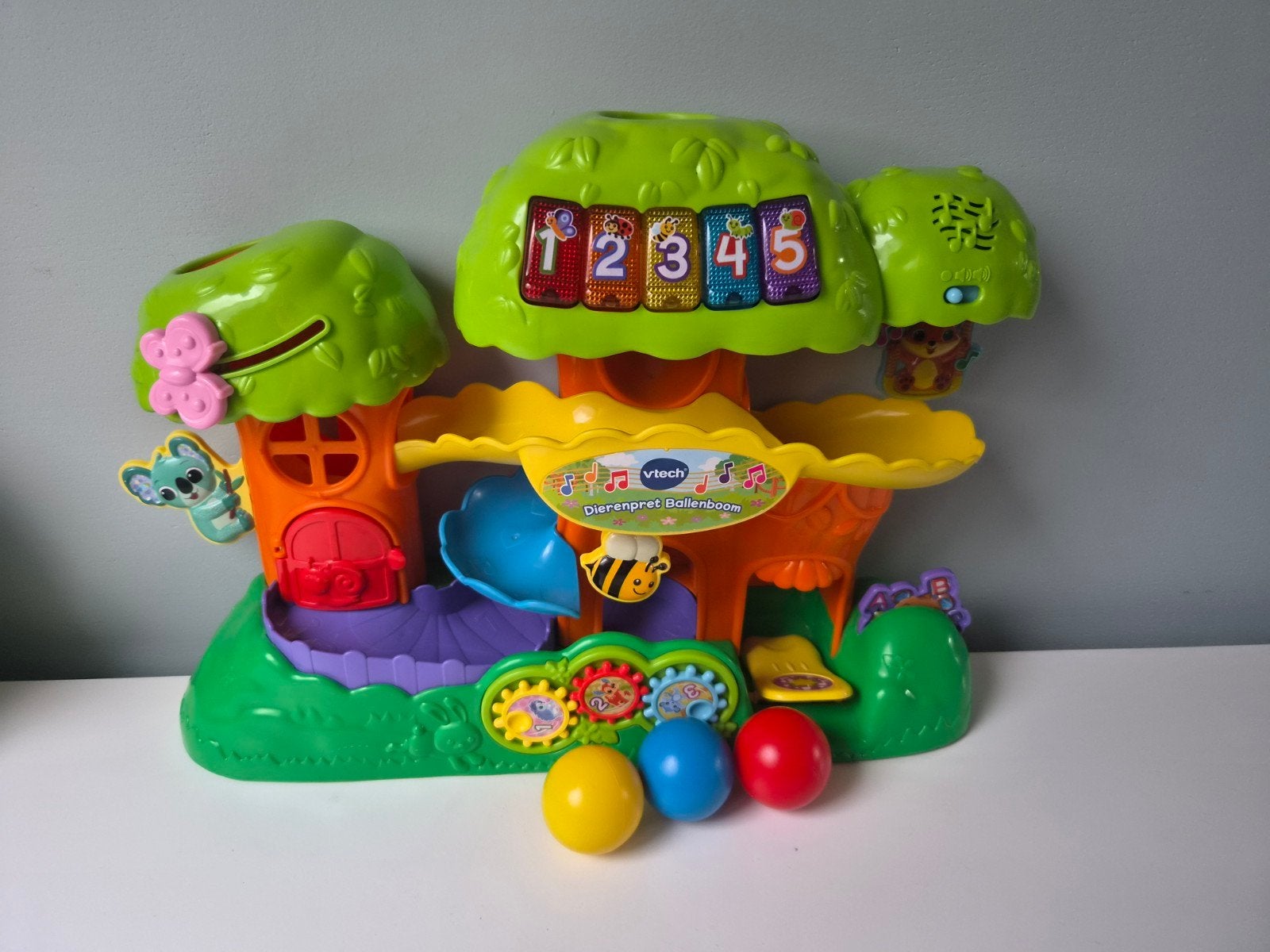 VTech Dierenpret Ballenboom - Interactief Speelgoed, Ophalen of Verzenden, Gebruikt, 6 maanden tot 2 jaar