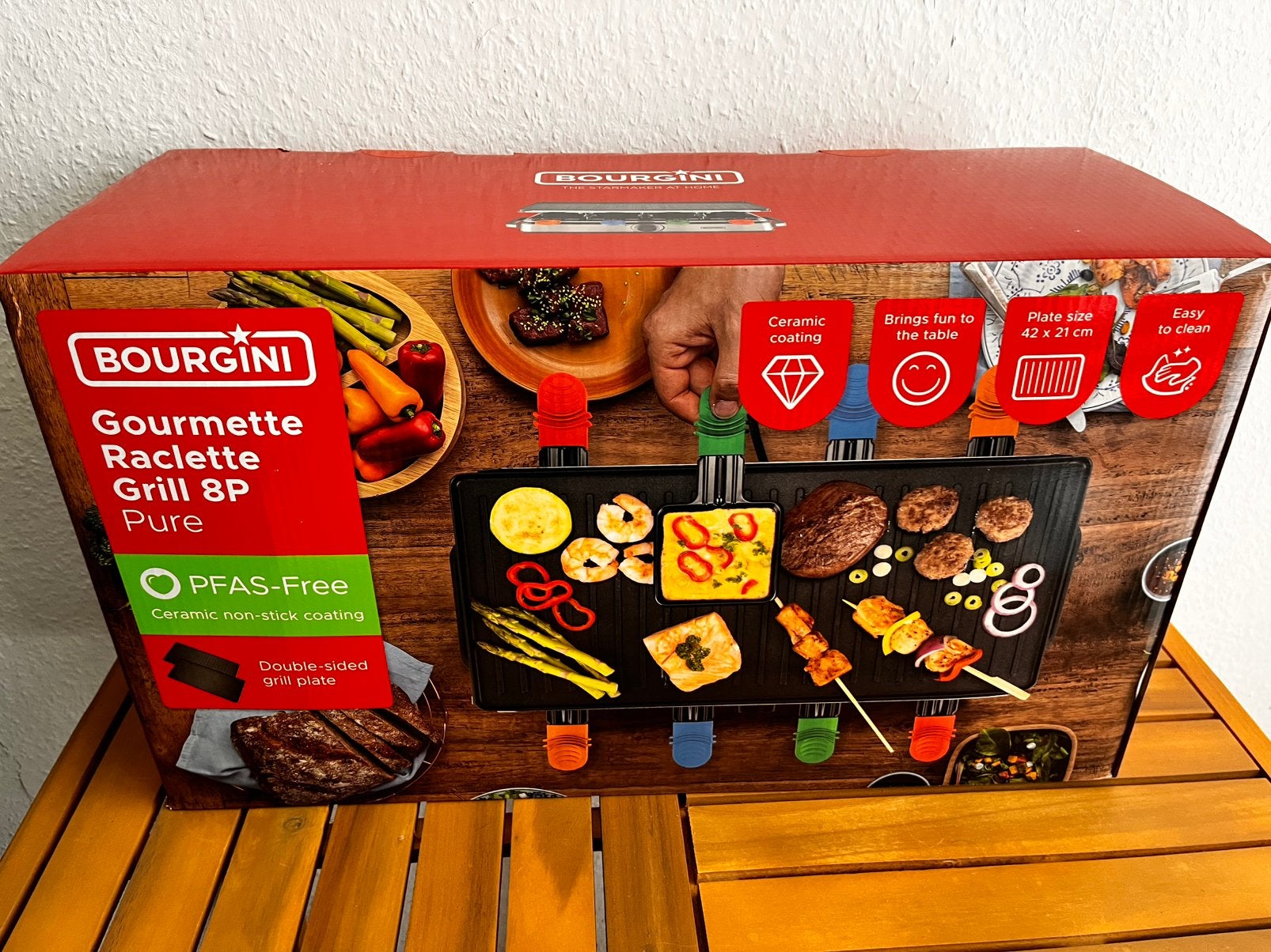 Bourgini Gourmet set, Witgoed en Apparatuur, Gourmetstellen, Ophalen of Verzenden, Nieuw, 4 t/m 7 personen