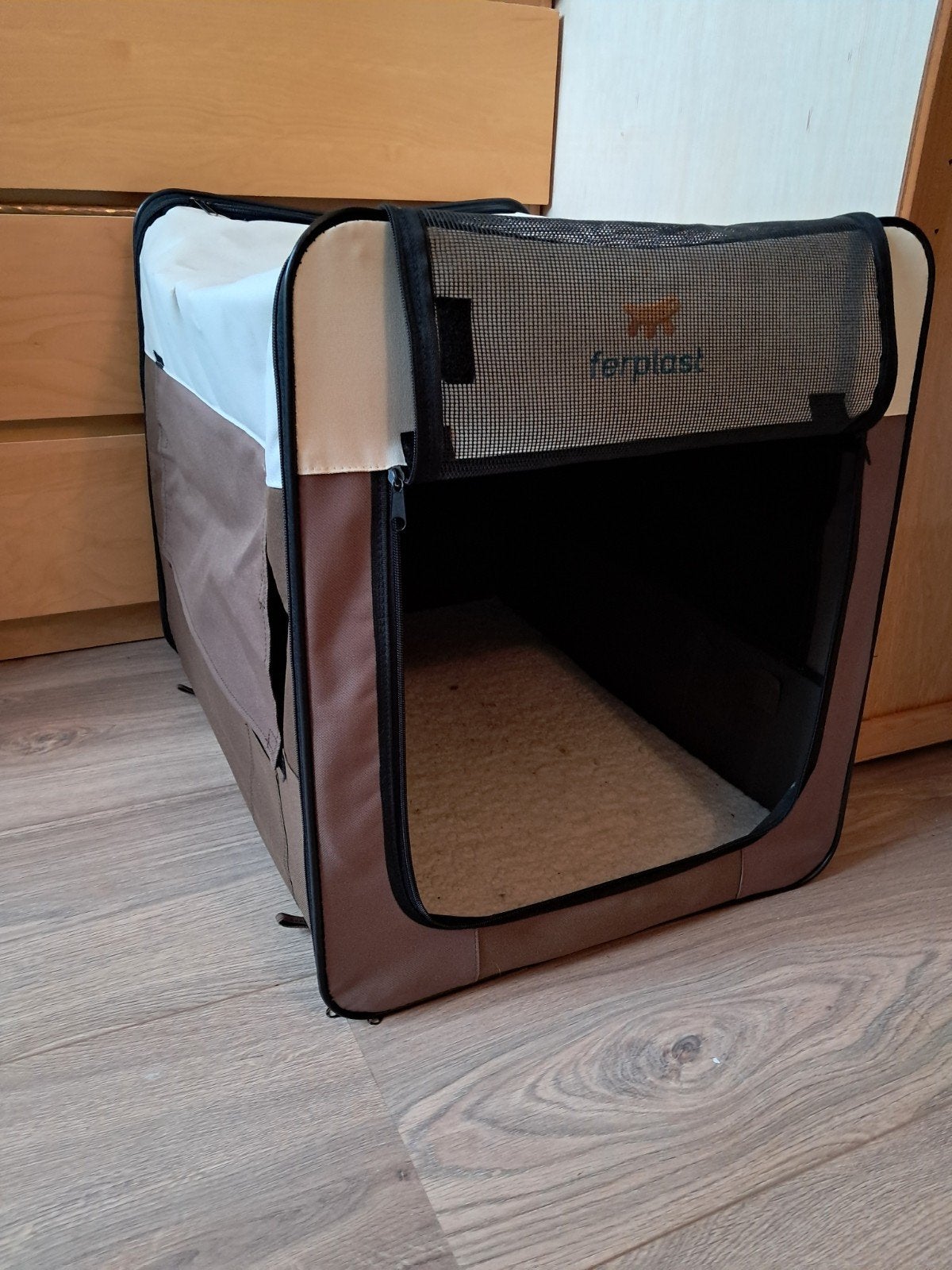 Reisbench, opvouwbare bench voor kleine honden of puppy's, Dieren en Toebehoren, Ophalen, Gebruikt