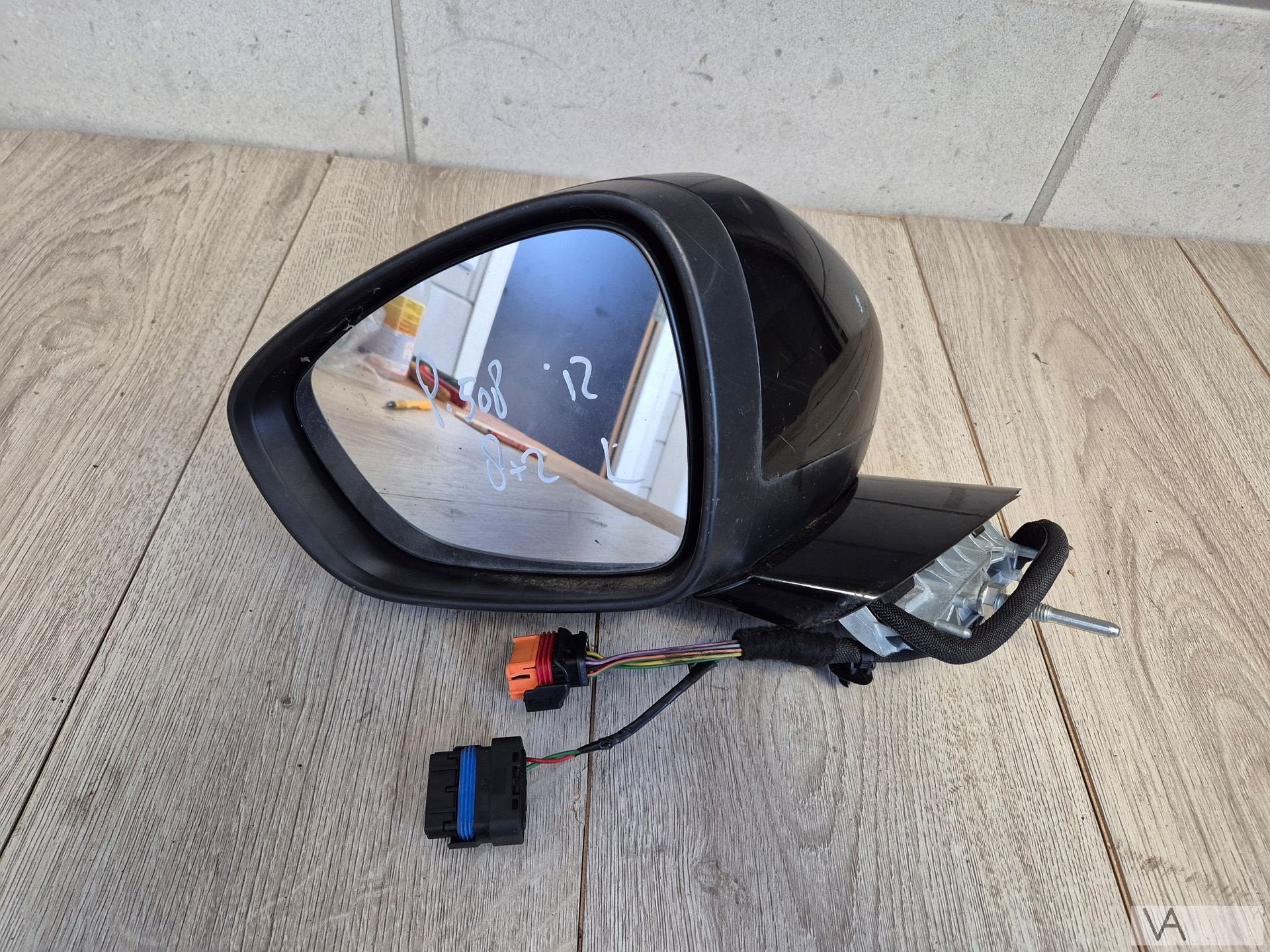Peugeot 508 2010 - 2017 spiegel links 10 draden €75 lampje, Auto-onderdelen, Gebruikt, -, -, Ophalen of Verzenden