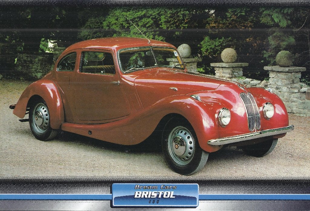 Ma479 foto dream car bristol 400 --, Ophalen of Verzenden, 1980 tot heden, Zo goed als nieuw, Overige onderwerpen