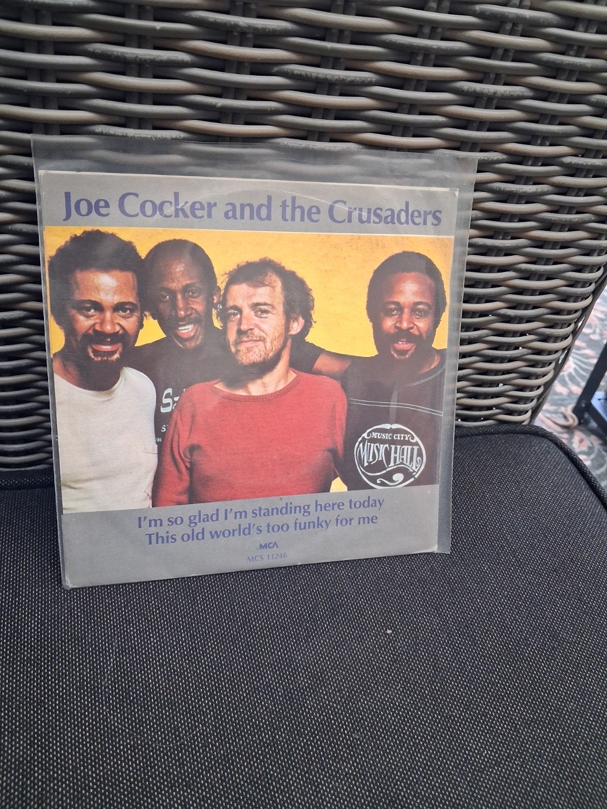 Joe cocker  i,m so glad standing  here today, Cd's en Dvd's, Vinyl Singles, Ophalen of Verzenden, Gebruikt, Pop