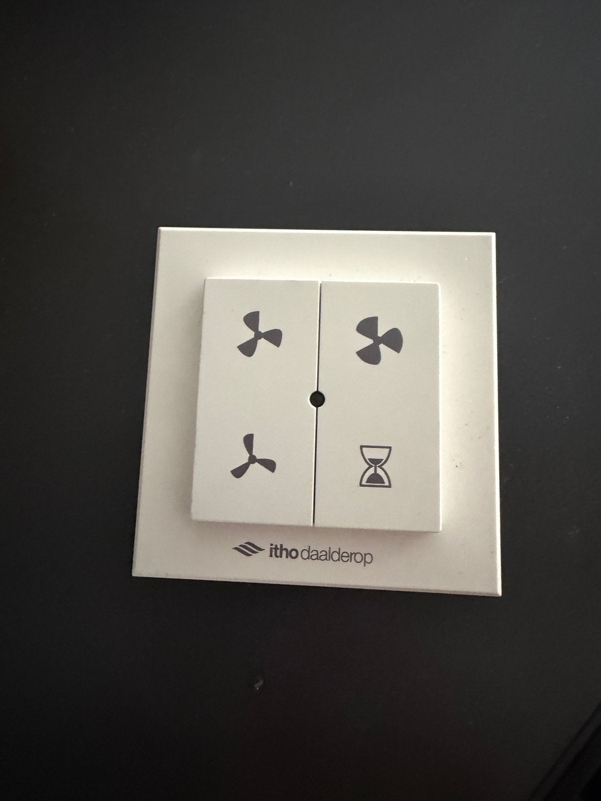 Itho Daalderop RFT-N Draadloze Bediening 1,2,3,T – Wit, Ophalen, Nieuw