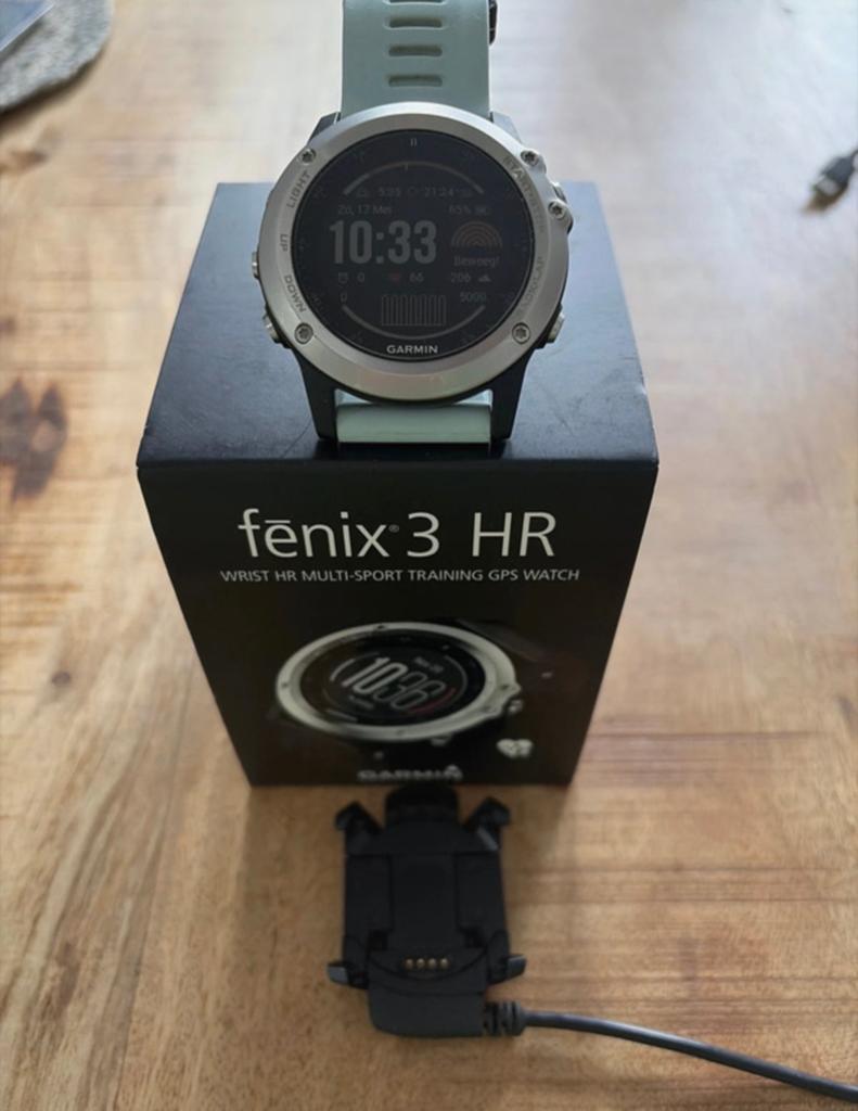 Garmin Fenix 3 HR, Ophalen, Gebruikt, Hoogte, Android