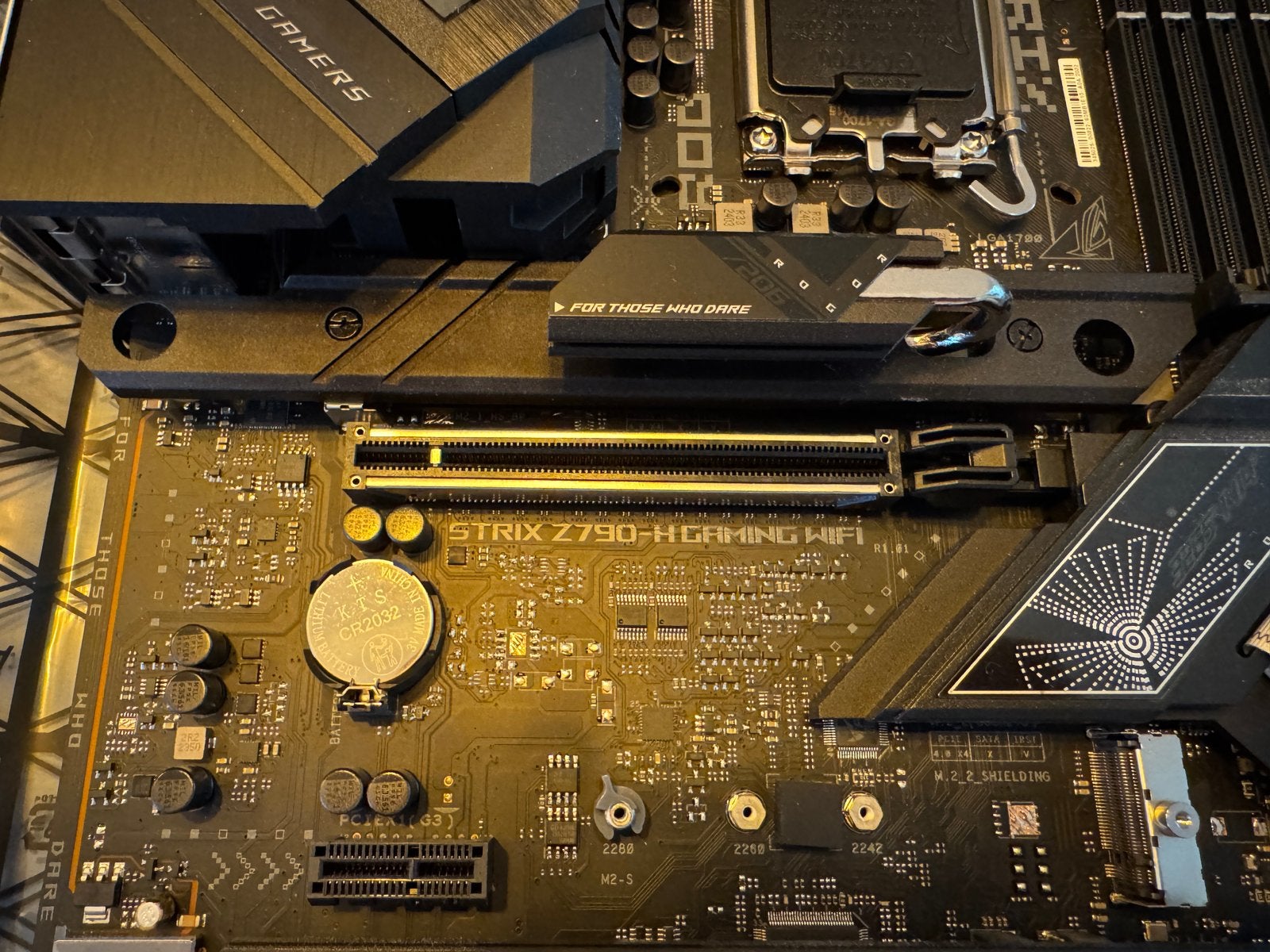 Asus strix Z790-H moederbord, Computers en Software, Ophalen, Zo goed als nieuw, Intel, DDR5