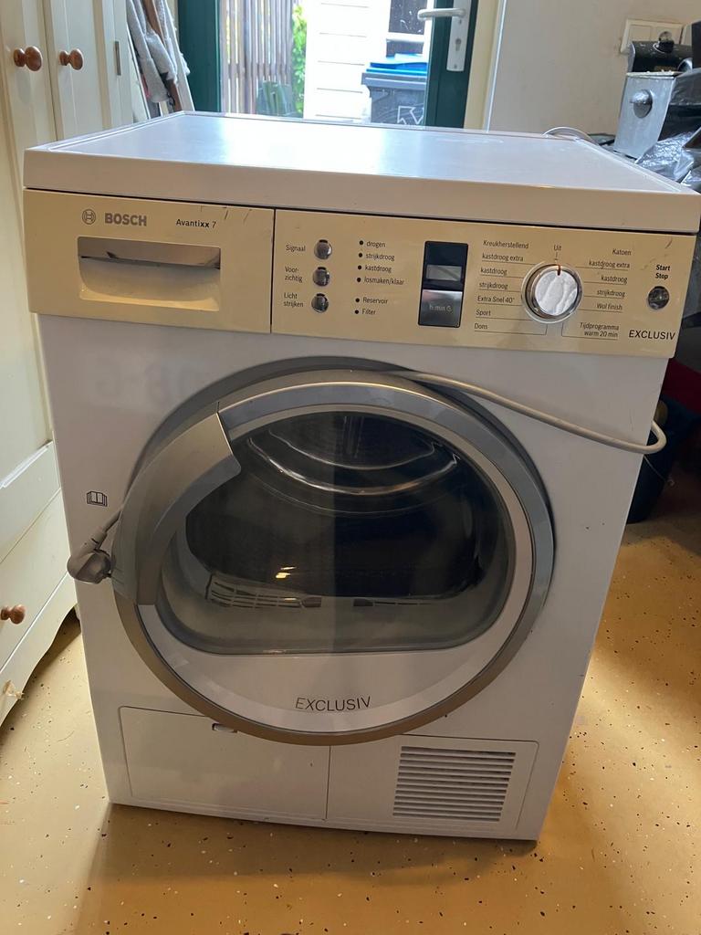 Bosch Avantixx 7 Exclusiv Condensdroger, Witgoed en Apparatuur, Wasdrogers, Ophalen, 6 tot 8 kg, Gebruikt, Voorlader
