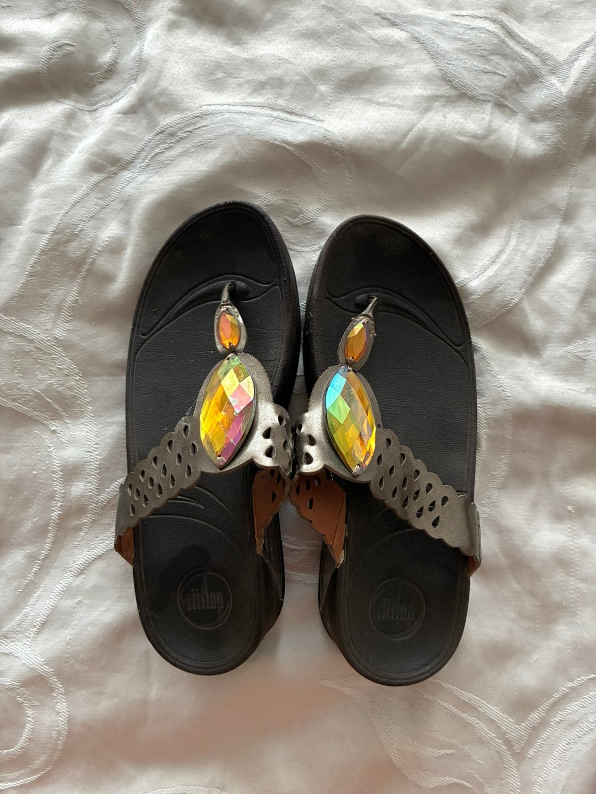 Fitflop maat 37 zo goed als nieuw fitflop slippers, Slippers, Overige kleuren, Ophalen of Verzenden, Zo goed als nieuw