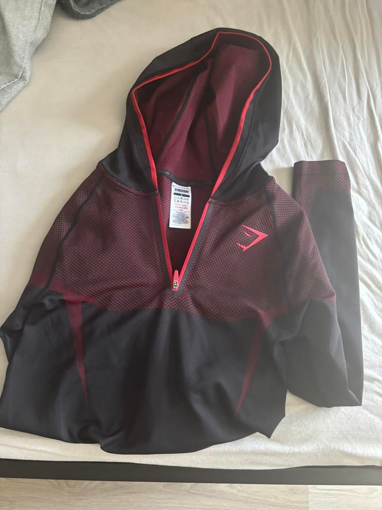 Onyx v5 hoodie rood, Fitness, Nieuw, Ophalen of Verzenden, Rood