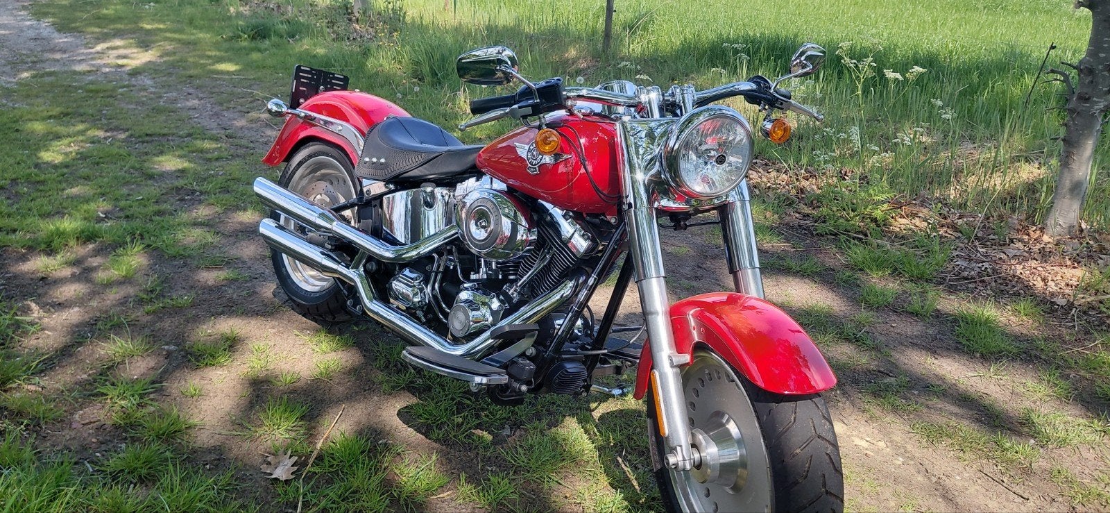 Harley Davidson Fat Boy 2008 - Zeer Goed Onderhouden, Motoren, 2 cilinders, Occasion, Particulier, Meer dan 35 kW