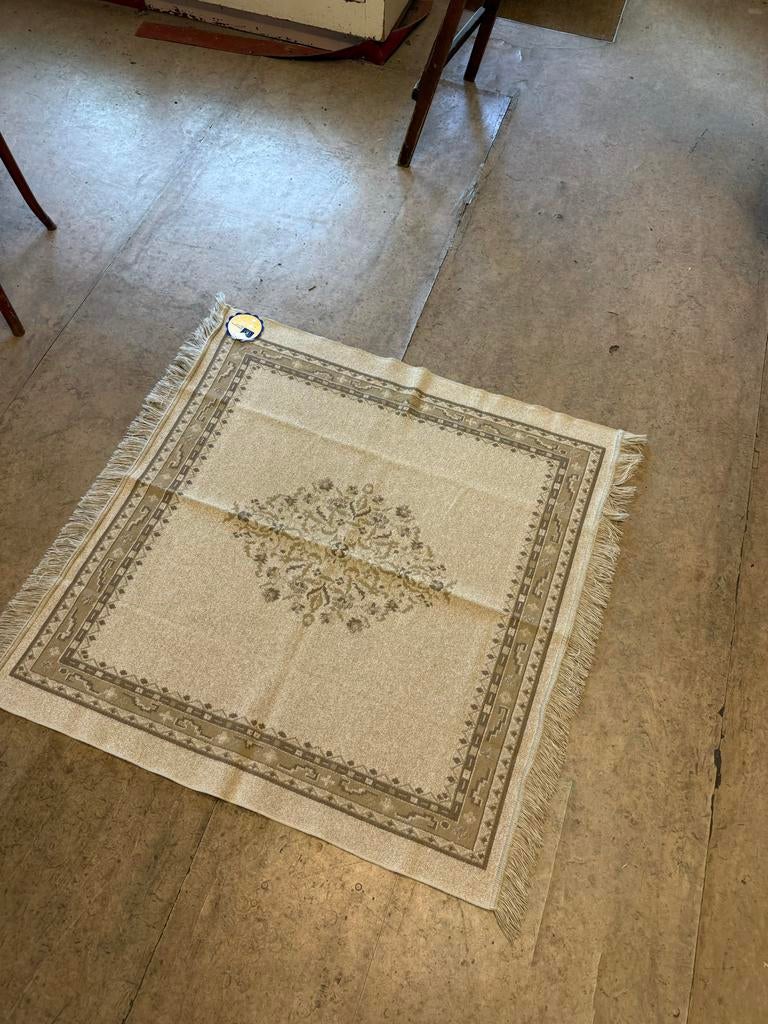 Nieuw Vierkant Tafelkleed 125x125 cm met Franjes en Patroon, Ophalen, Zo goed als nieuw, Vierkant