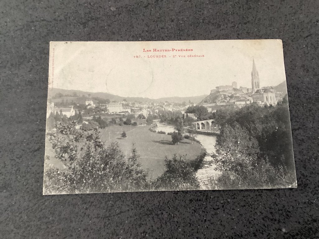 Lourdes. Frankrijk., Verzamelen, Ophalen of Verzenden, Voor 1920, Gelopen, Frankrijk