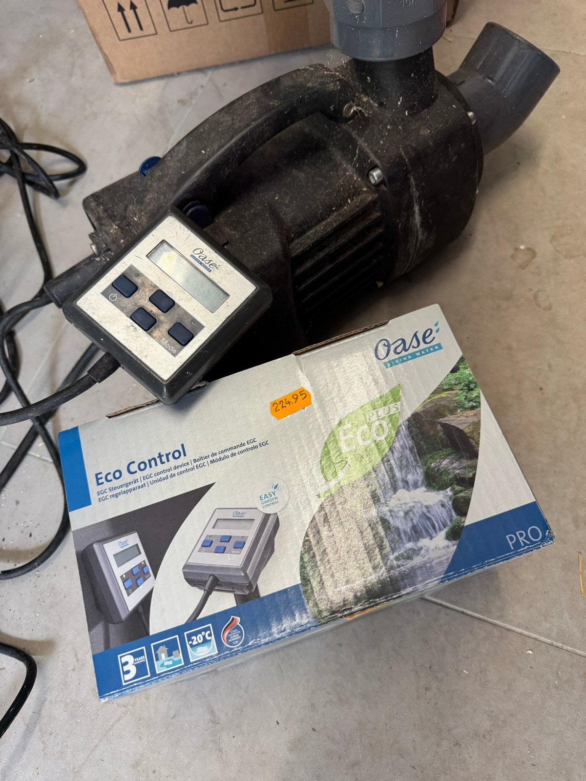 Oase AquaMax Eco Expert 21000 Vijverpomp met Eco Control, Ophalen of Verzenden, Gebruikt, Vijverpomp