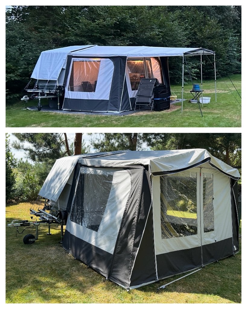 Keizer Weekender TentTrailer (2023), Compleet + veel extra's, Ophalen, Meerkleurig, Tot en met 2, Weekender