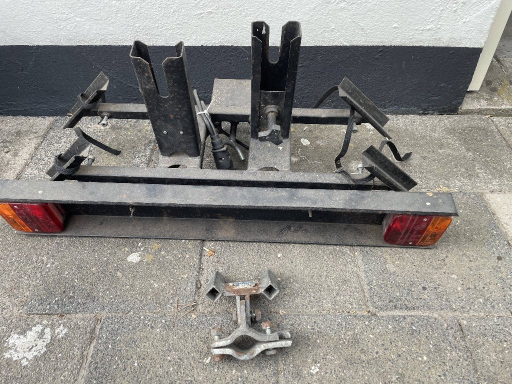 Fietsendrager voor gewone fietsen, Auto diversen, Fietsendragers, Ophalen, 2 fietsen, Gebruikt, Trekhaakdrager
