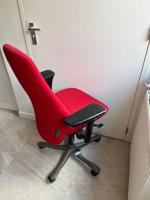 Bureaustoel, Ophalen, Gebruikt, Bureaustoel, Rood