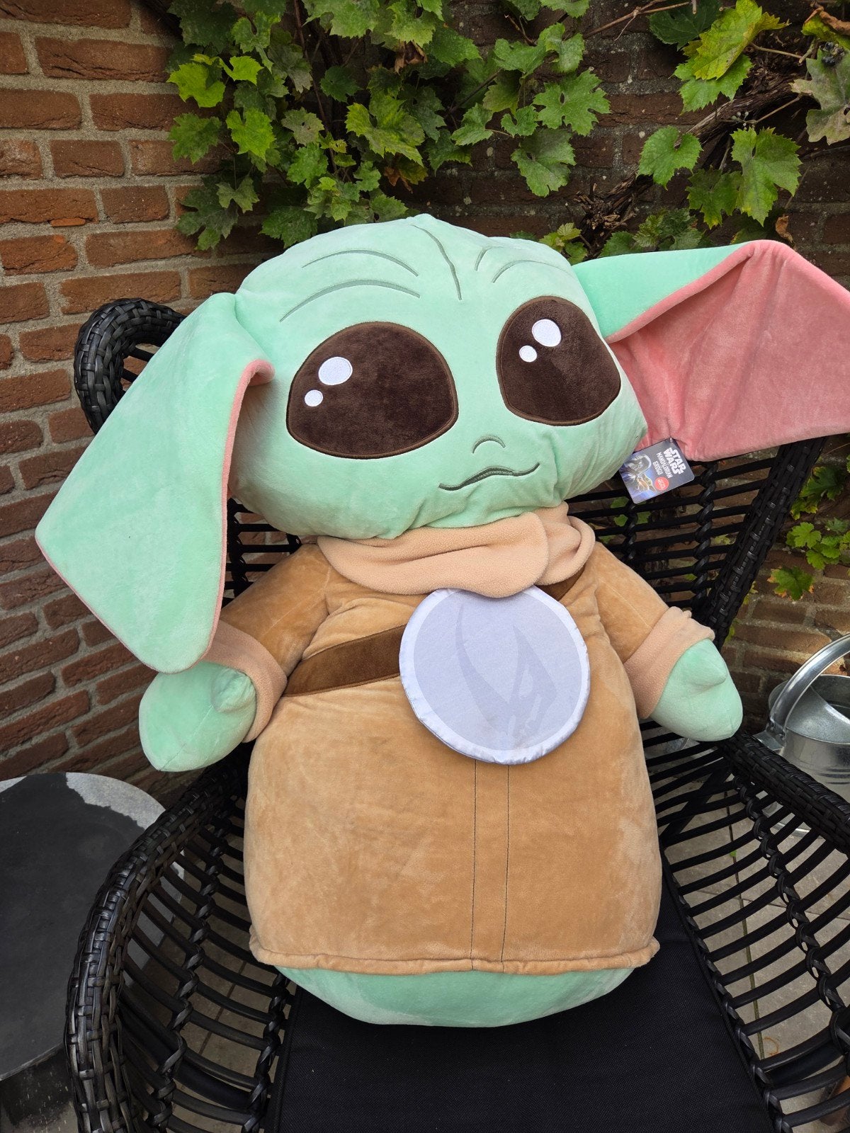 Grote Grogu (Baby Yoda) knuffel - Star Wars The Mandalorian, Ophalen, Overige typen, Groot (groter dan 80 cm), Star Wars