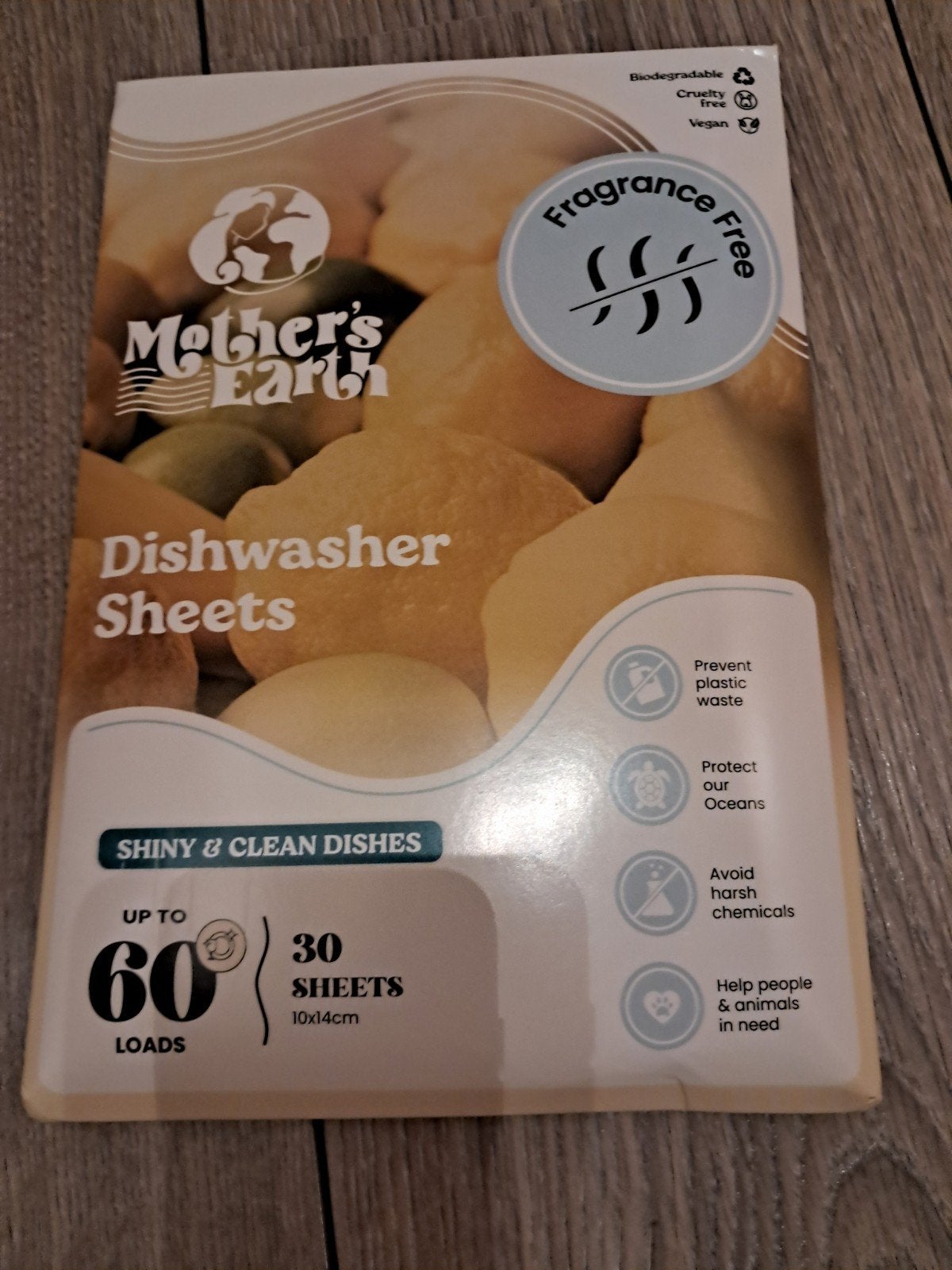 Mother's Earth Afwasmiddel Vellen, Ophalen of Verzenden, Nieuw