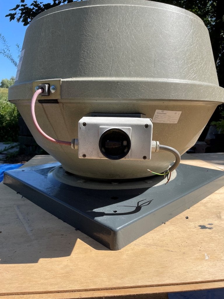Zehner  J.E.Storkair VDA robuuste dakventilator/afzuiger, Ophalen of Verzenden, Gebruikt, Ventilator en Afzuiger