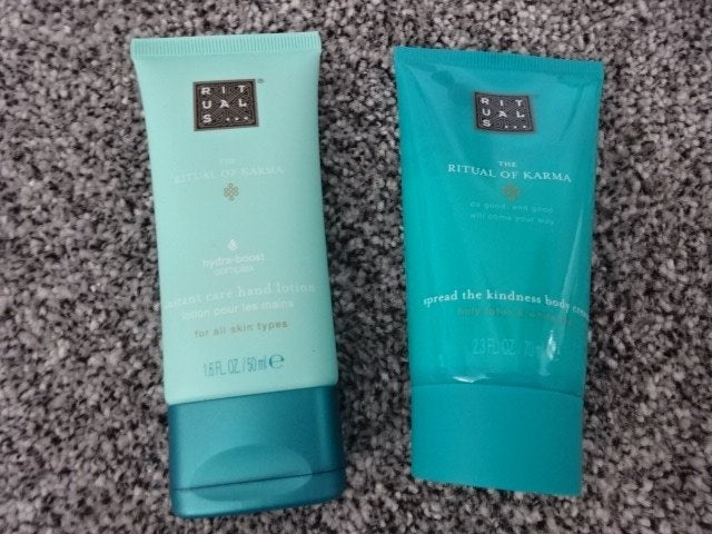Rituals The Ritual Of Karma Hand Lotion en Body Cream, Ophalen of Verzenden, Nieuw, Bodylotion, Crème of Olie