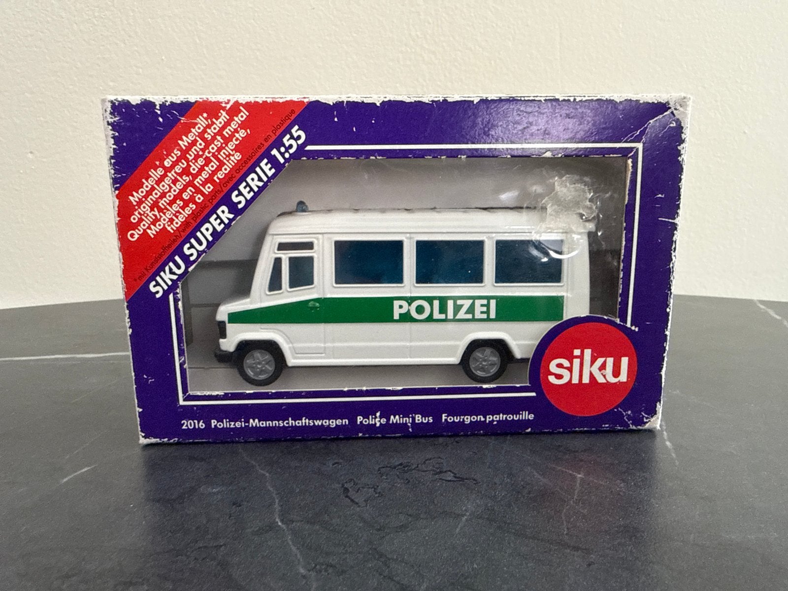 Siku Super Serie 1:55 Polizei Minibus - Nieuw in doos, Ophalen of Verzenden, Nieuw, Bus of Vrachtwagen