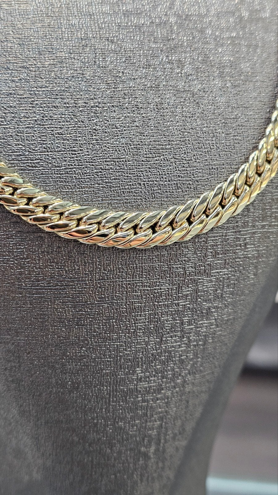 14k gouden Cuban schakel ketting 24.63 gram, Ophalen of Verzenden, Nieuw, Goud, Goud