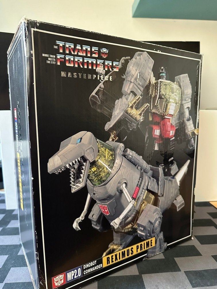 Transformer: KO Grimlock / 4th party - Reximus Prime (MP2.0), Verzamelen, G1, Ophalen of Verzenden, Gebruikt, Autobots