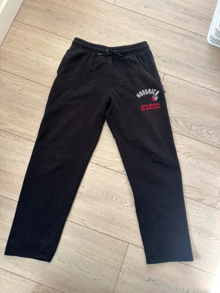 Hoodrich joggingbroek zwart maat XL voor kinderen, Kleding | Heren, Sportkleding, Ophalen of Verzenden, Zo goed als nieuw, Maat 56/58 (XL)