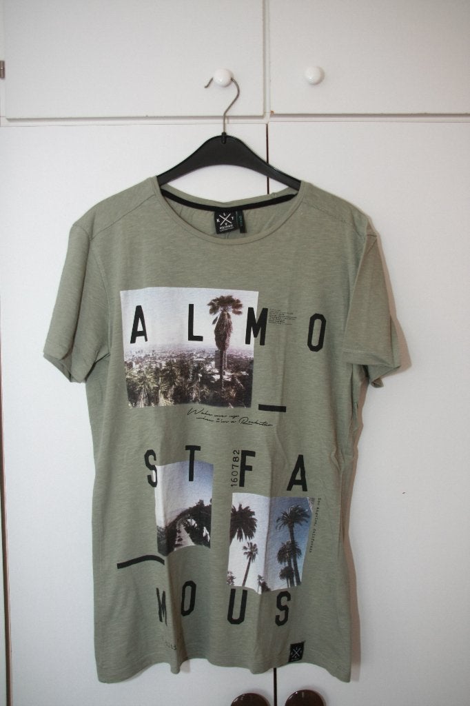 Kultivate T-shirt Almost Famous. Maat Small., Ophalen of Verzenden, Zo goed als nieuw, Kultivate, Groen