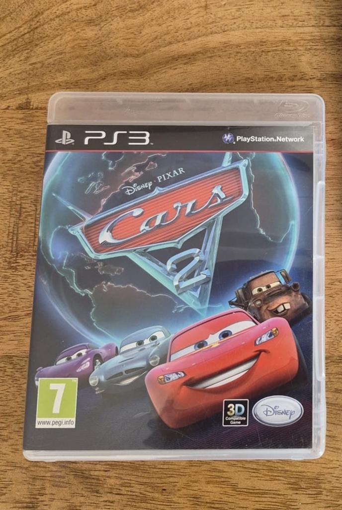 Disney Pixar Cars 2 - PlayStation 3 (PS3) Game, Ophalen, Gebruikt, 1 speler, Racen en Vliegen