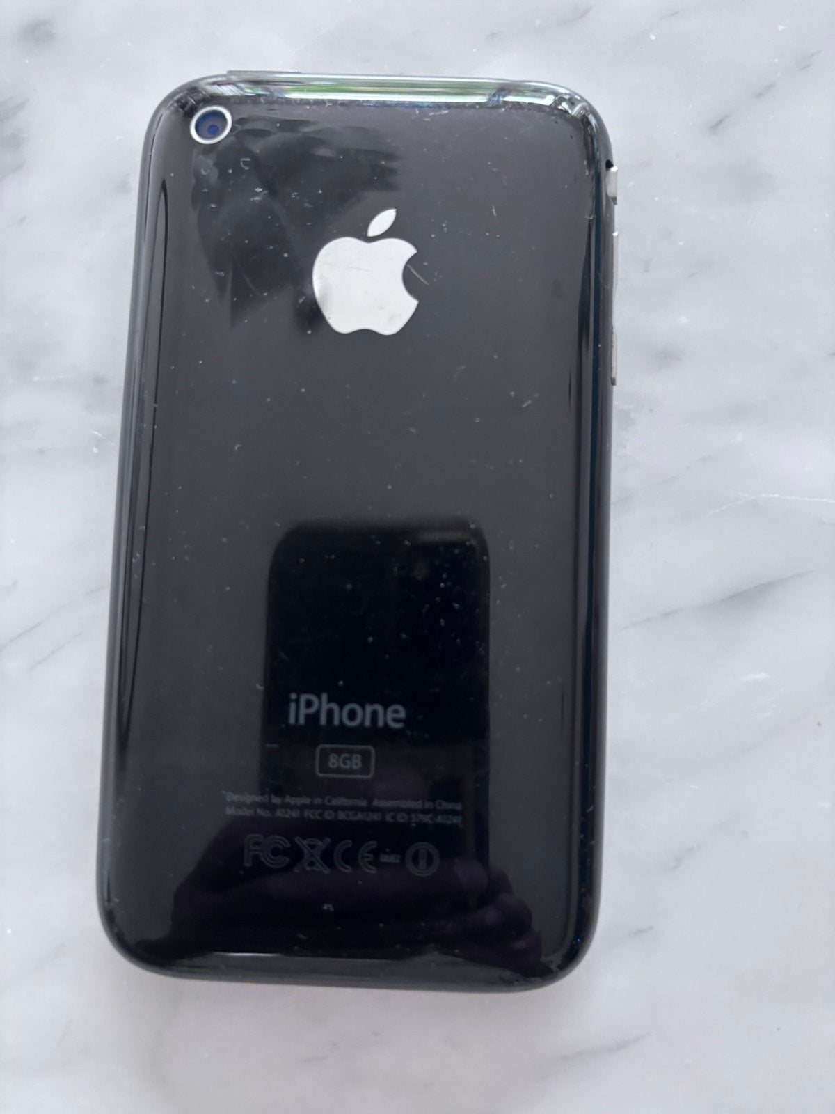 Apple iPhone 3G - 8 GB - Zwart 1e generatie verzamelobject, Overige typen, Ophalen of Verzenden, Apple, Kunststof