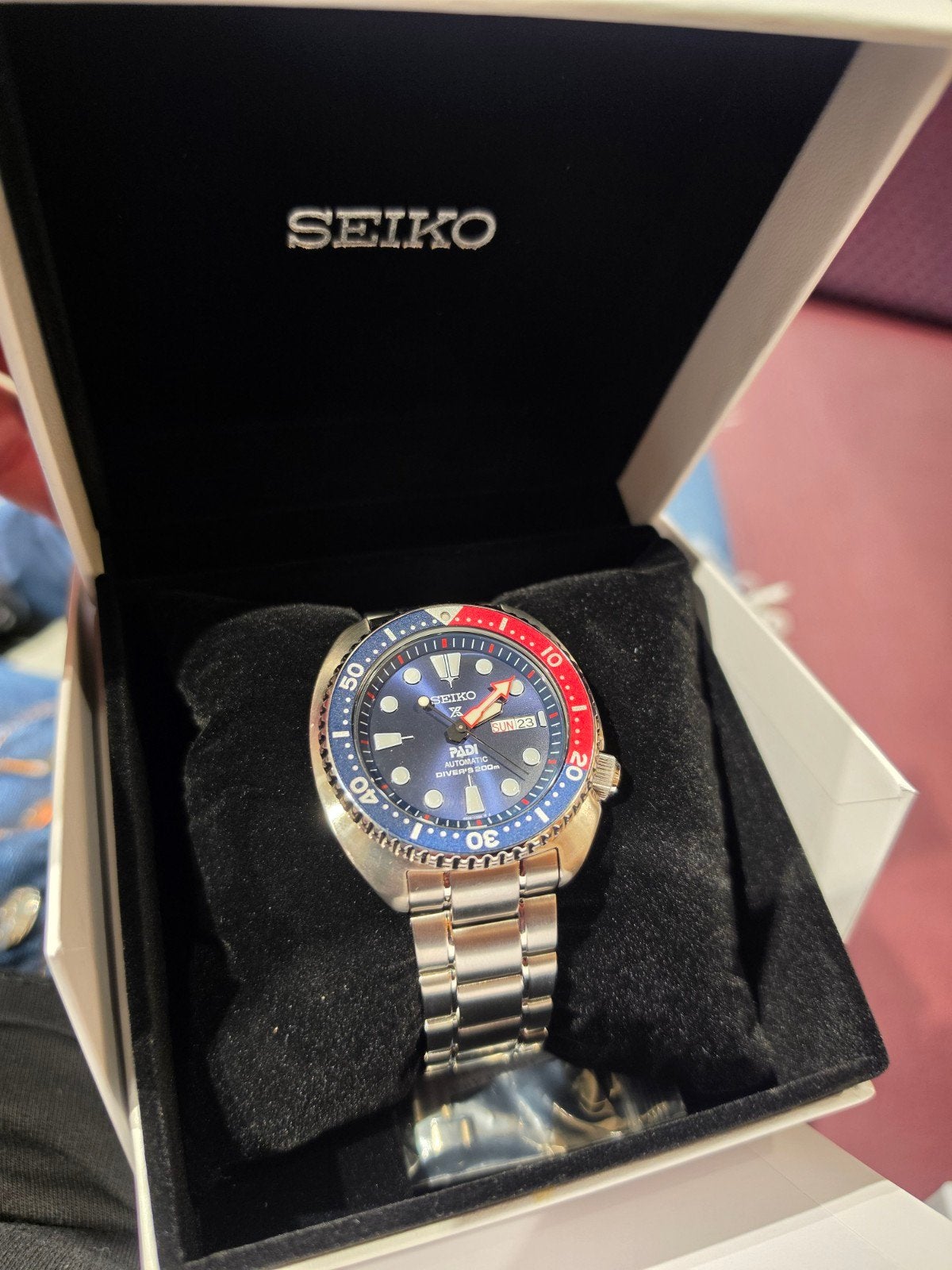 seiko, Sieraden, Tassen en Uiterlijk, Horloges | Heren, Ophalen, Nieuw, Staal, Seiko