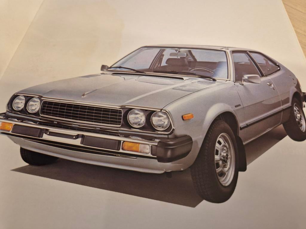 Jaren 70 Nederlands Honda Accord folder óók sedan Hondamatic, Ophalen of Verzenden, Zo goed als nieuw, Honda