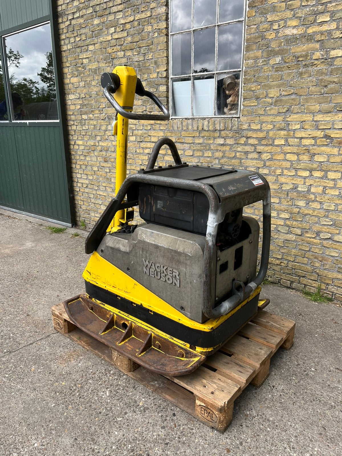 Wacker Neuson DPU 6555 Trilplaat Diesel (bj 2013) 6 Ton, Ophalen of Verzenden, Gebruikt, Overige soorten