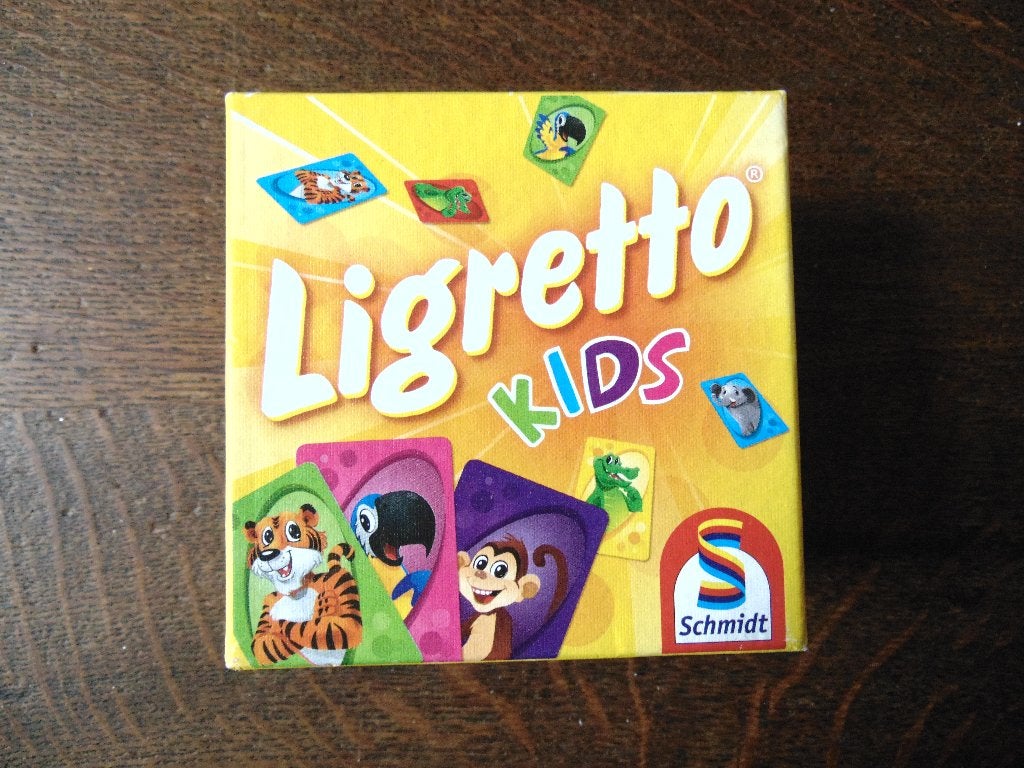 Ligretto Kids Spel van Schmidt, Vijf spelers of meer, Ophalen of Verzenden, Zo goed als nieuw, Schmidt