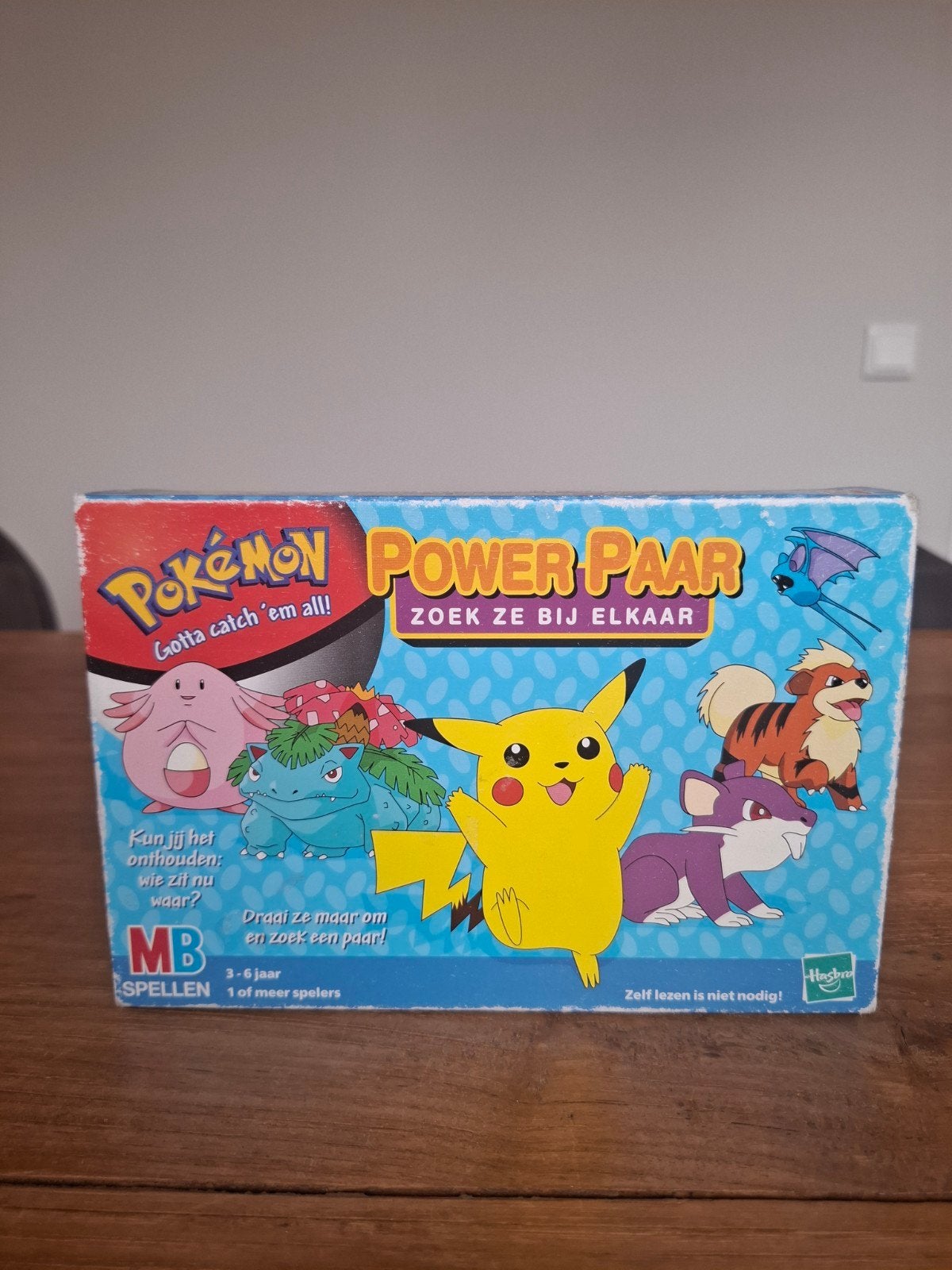 Compleet Pokémon Power Paar spel - Zoek ze bij elkaar, Ophalen of Verzenden, Gebruikt