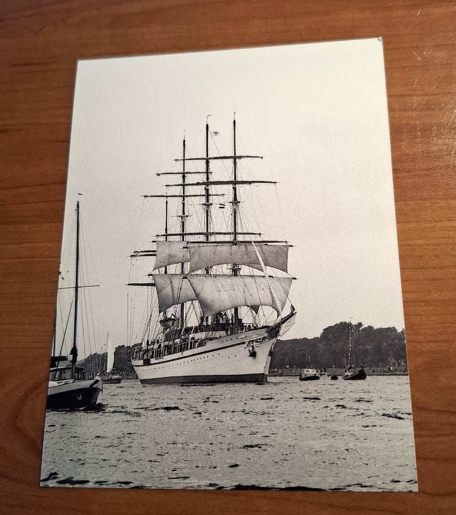 foto zeilschip Sail Amsterdam 1980, 1960 tot 1980, Verzenden, Foto, Nieuw