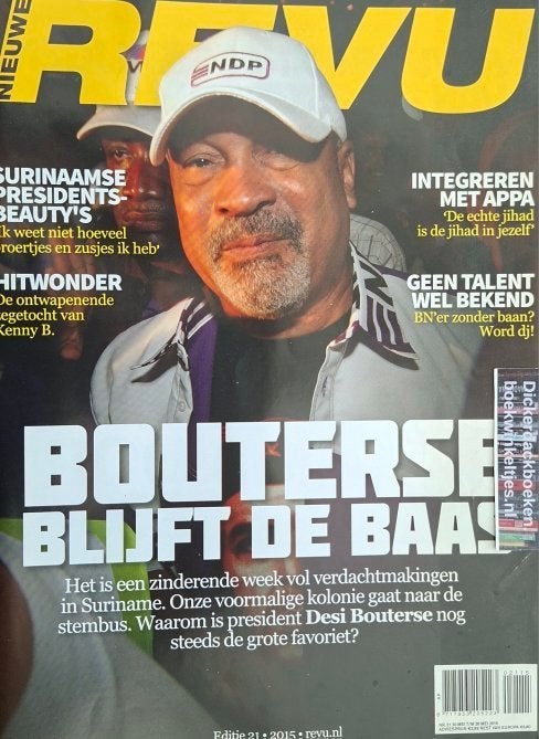 Revu nr 21, 2015; Bouterse, Kenny B., Jesse Klaver en meer, Verzamelen, Ophalen of Verzenden, Zo goed als nieuw, Boek, Tijdschrift of Artikel