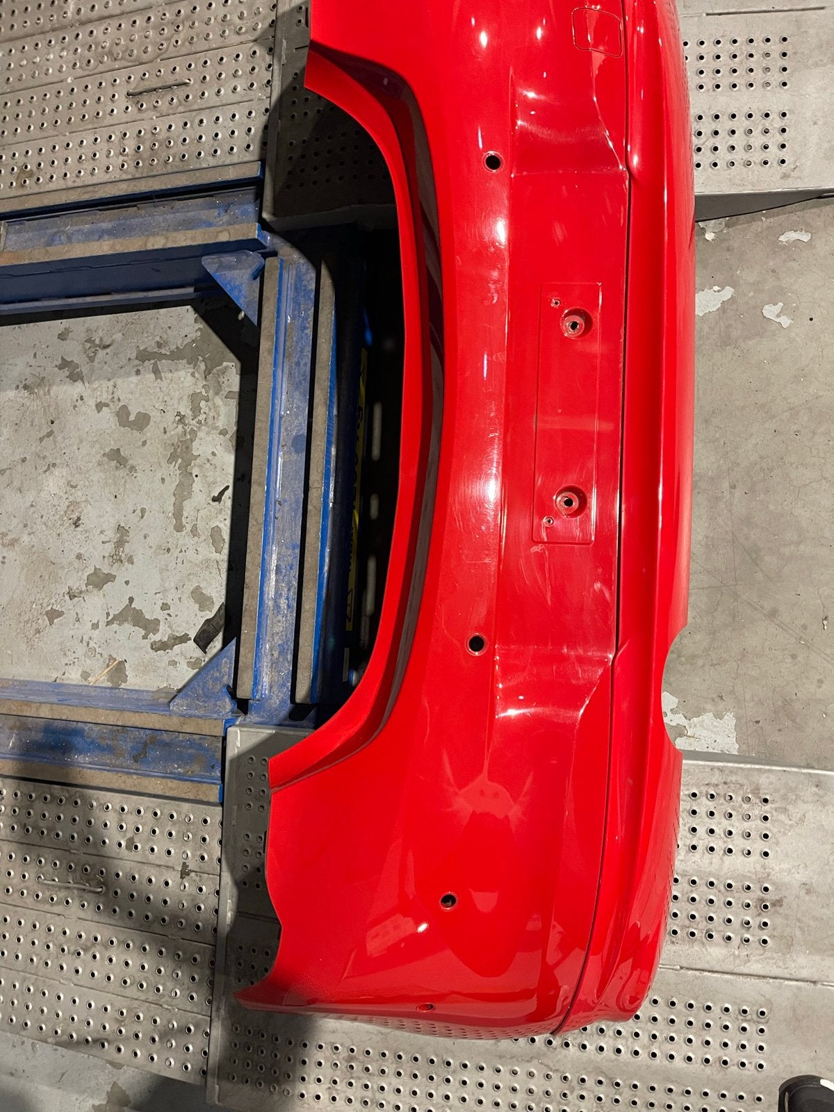 Achterbumper Opel Corsa E Rood (2015-2019), Auto-onderdelen, Gebruikt, Opel, Ophalen of Verzenden, Achter
