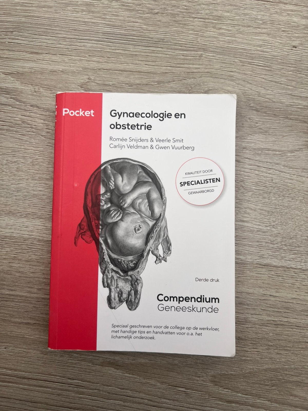 Gynaecologie en obstetrie – Pocket Compendium Geneeskunde, Ophalen of Verzenden, Beta, Zo goed als nieuw, HBO