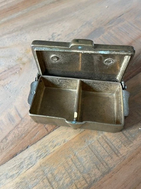 antiek postzegeldoos, Antiek en Kunst, Ophalen of Verzenden