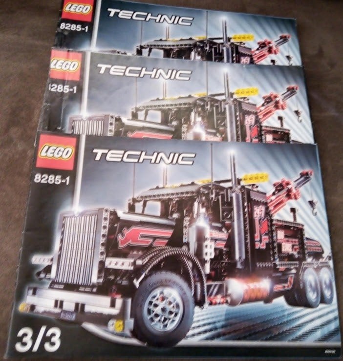 Technic  lego  set.  8285 .  Tower --Truck, Gebruikt, Lego, Ophalen of Verzenden, Technic