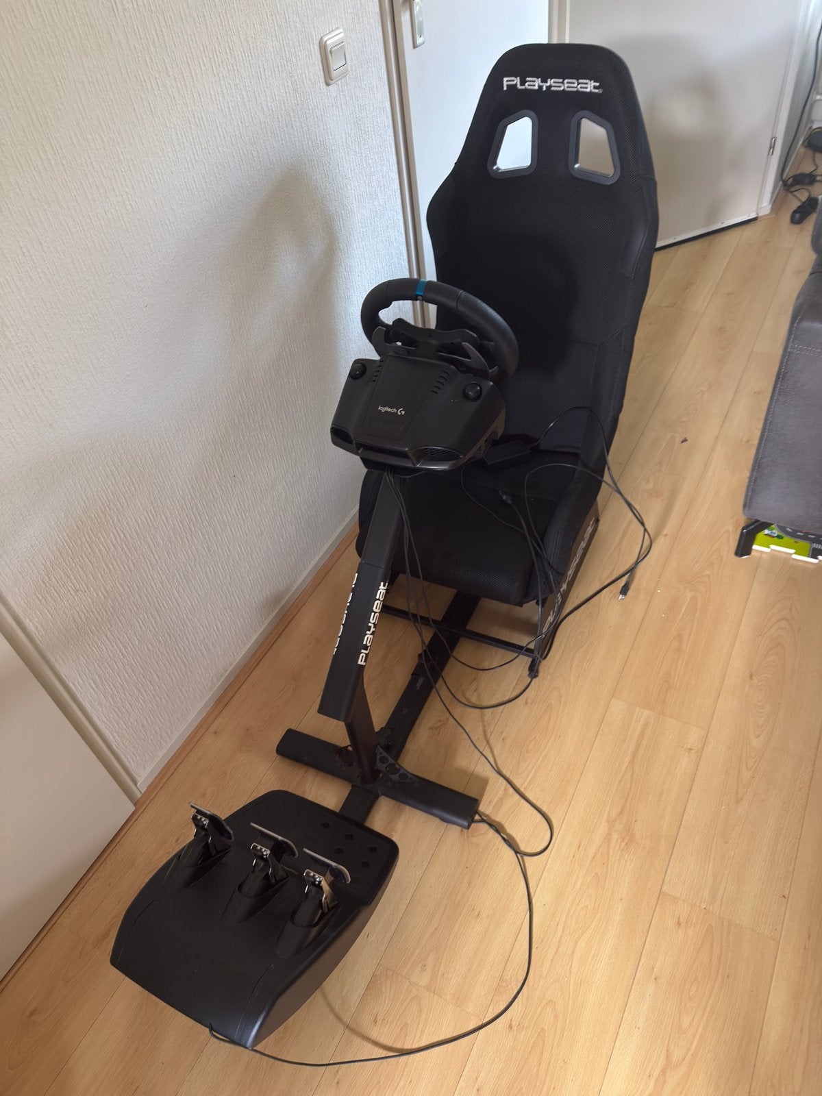 Logitech G29 + Playseat, Ophalen, Gebruikt, Stuur of Pedalen, PlayStation 4