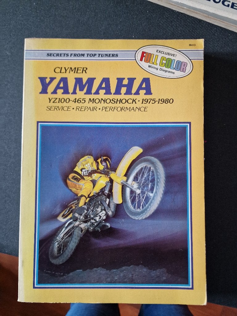 Yamaha YZ100-465 Monoshock 1975-1980 Reparatiehandleiding, Ophalen, Yamaha